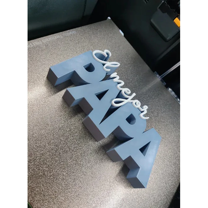 Escultura Decorativa Prints Patro- El Mejor Padre 2