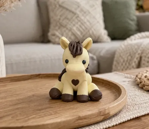 Figura Decorativa Prints Patro- Caballo Adorable - Foto 2