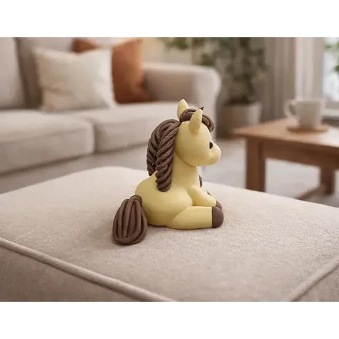 Figura Decorativa Prints Patro- Caballo Adorable 3