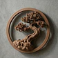 Escultura Decorativa- Bonsái Zen En Relieve - Miniatura 4