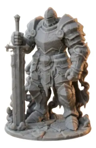 Escultura Decorativa- Caballero Armado