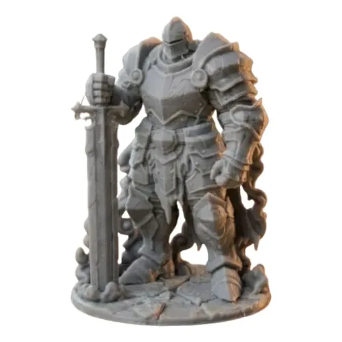 Escultura Decorativa- Caballero Armado 1