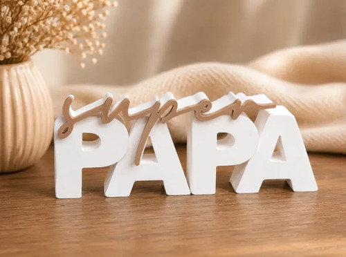 Escultura Decorativa Prints Patro- Super Padre V2 - Foto 4