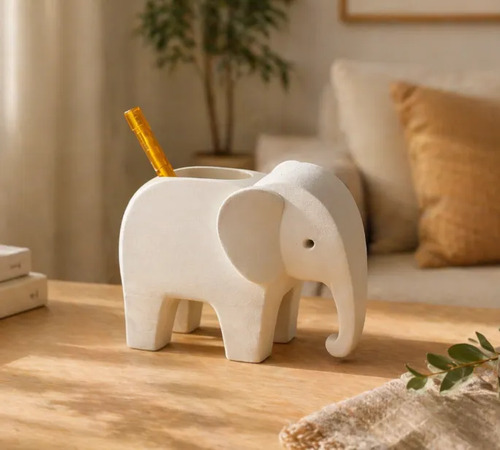 Portalápices Prints Patro De Elefante Moderno - Foto 2