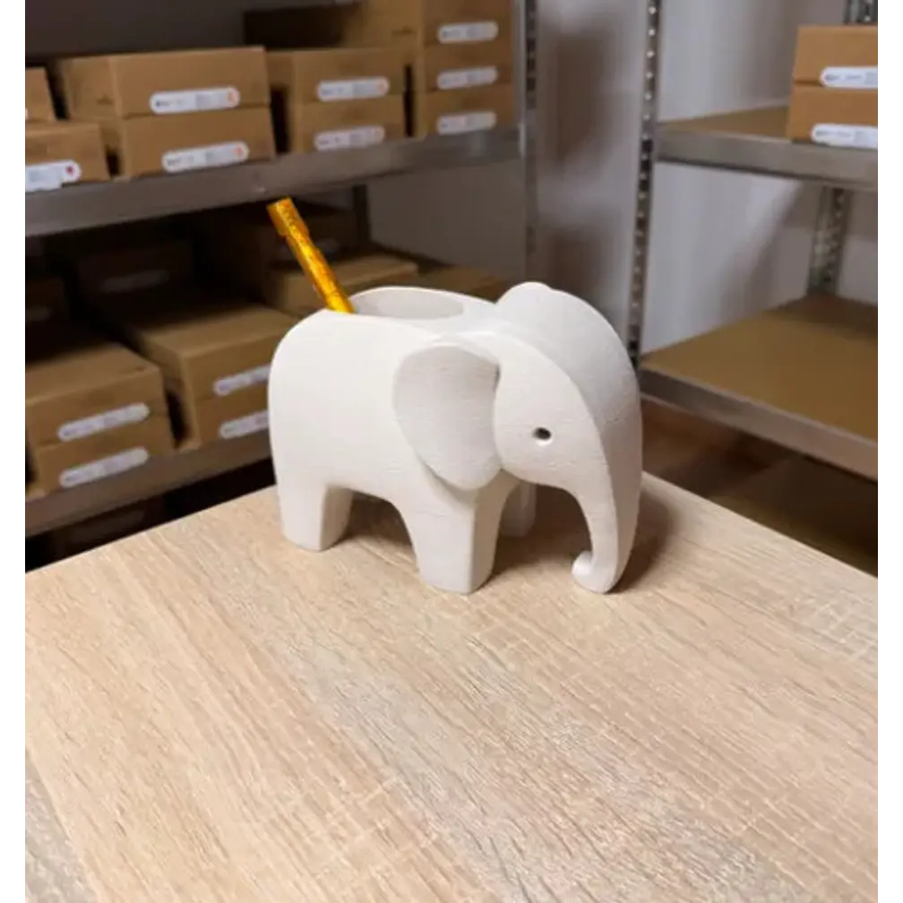 Portalápices Prints Patro De Elefante Moderno 3