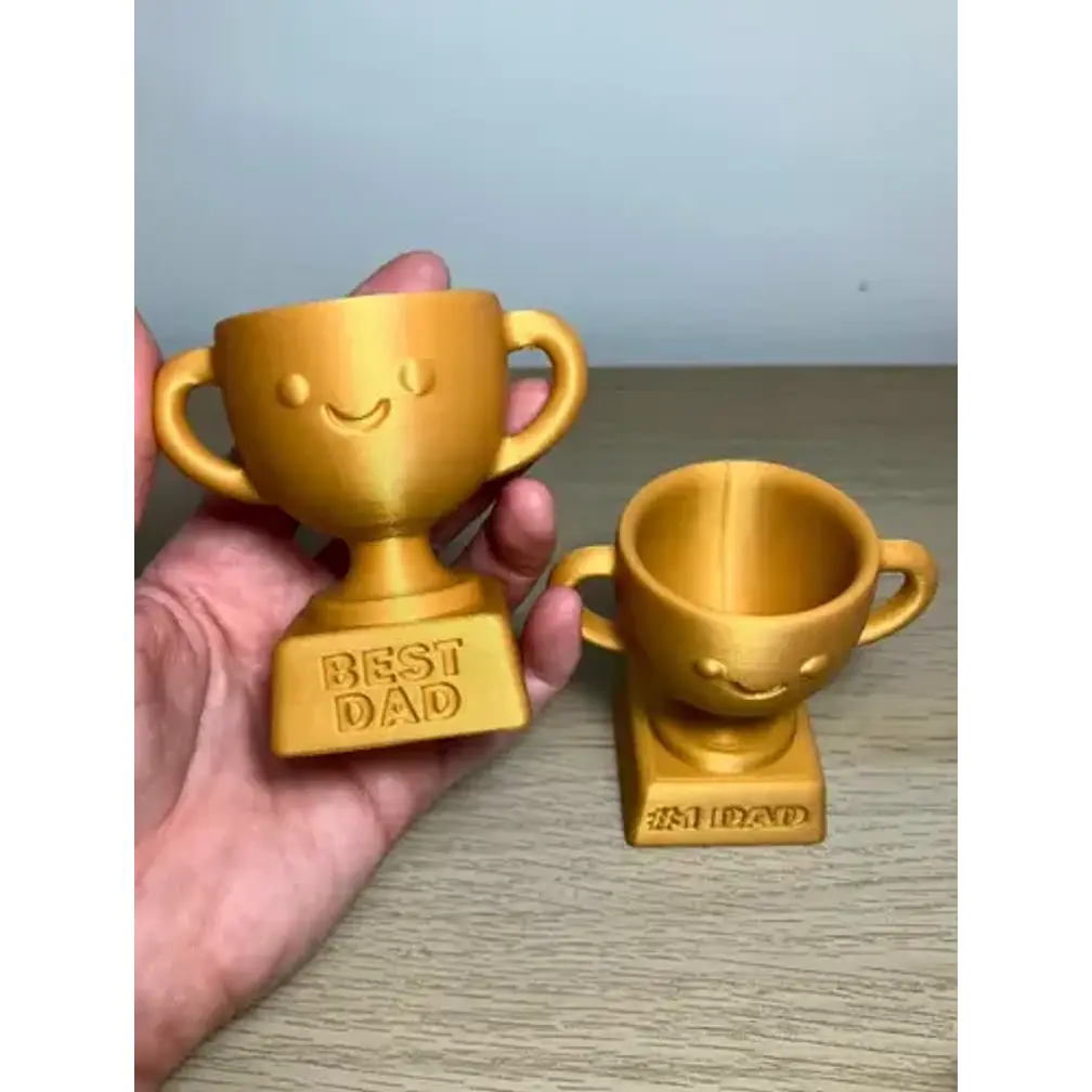 Figura Decorativa Prints Patro- Trofeo Mejor Papá (pack De 2 2