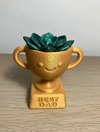 Figura Decorativa Prints Patro- Trofeo Mejor Papá (pack De 2 - Foto 4