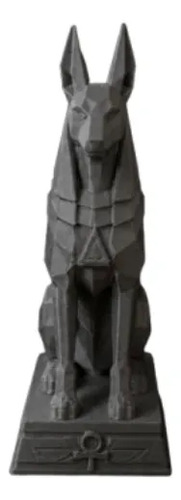 Escultura Decorativa- Guardián Anubis