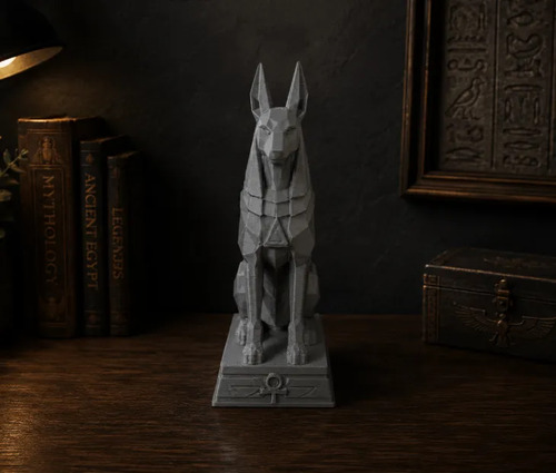 Escultura Decorativa- Guardián Anubis - Foto 4