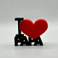 Escultura Decorativa Prints Patro- I Love You Dad - Miniatura 2