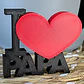 Escultura Decorativa Prints Patro- I Love You Dad - Miniatura 3
