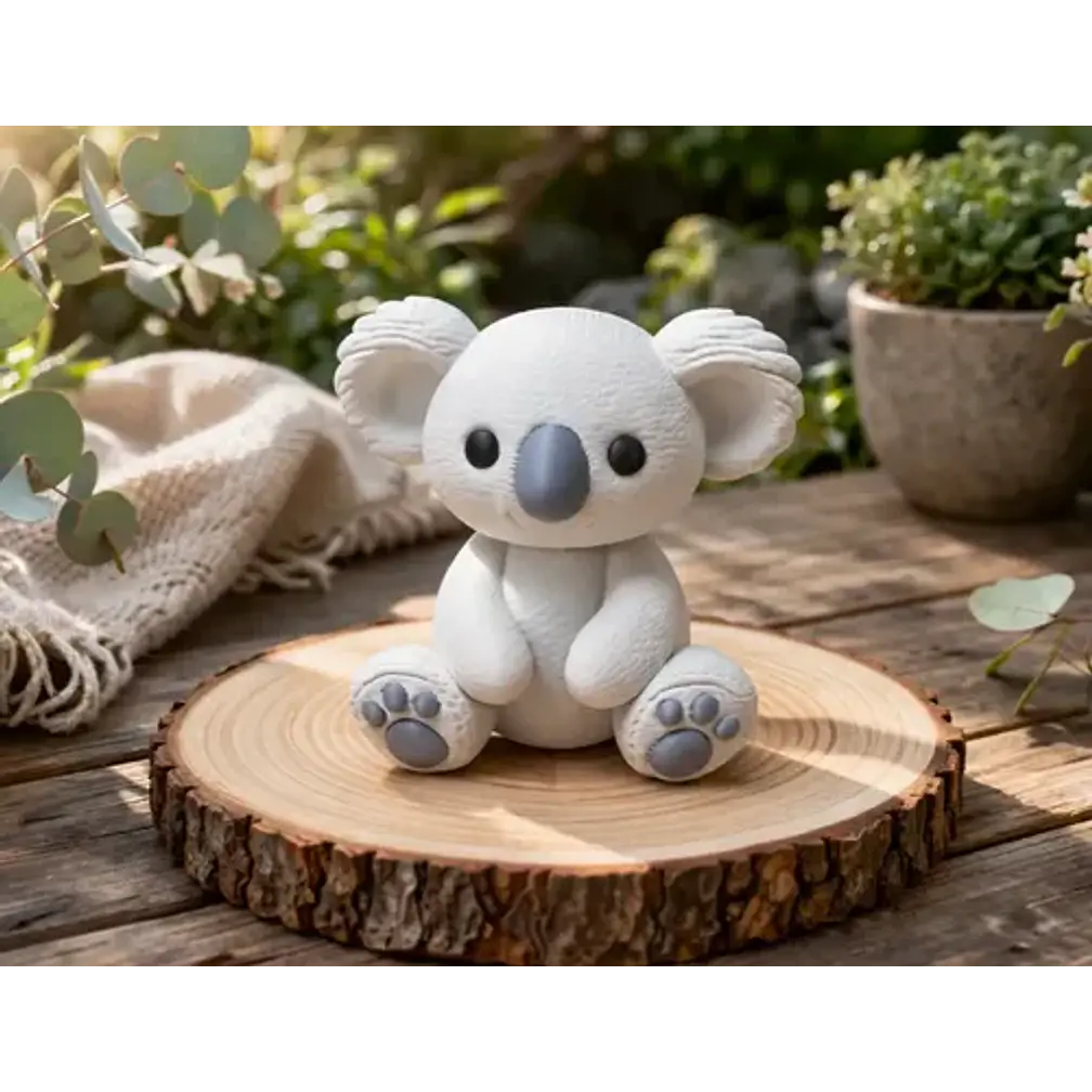 Figura Decorativa Prints Patro- Koala De Punto 4