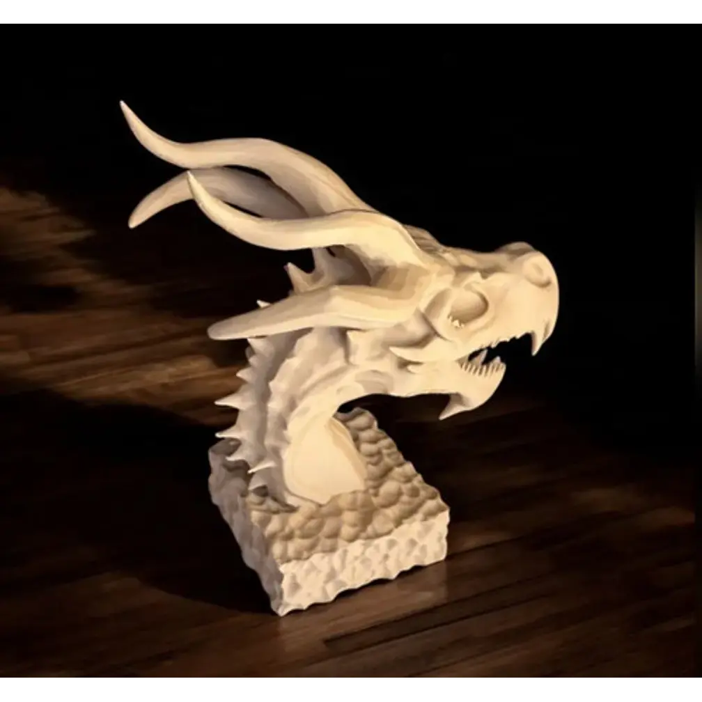 Figura Decorativa- Cabeza De Dragón 2