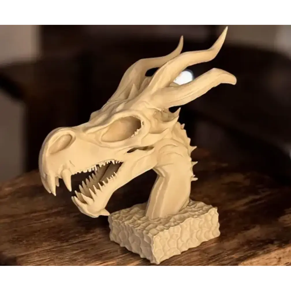 Figura Decorativa- Cabeza De Dragón 3