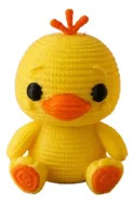 Figura Decorativa Prints Patro- Pollito De Punto