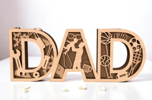 Escultura Decorativa Prints Patro- Día Del Padre - Foto 4