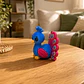 Figura Decorativa Prints Patro- Pavo Real De Punto - Miniatura 3