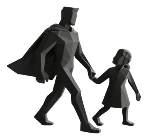 Escultura Decorativa Prints Patro- Papá Superhéroe