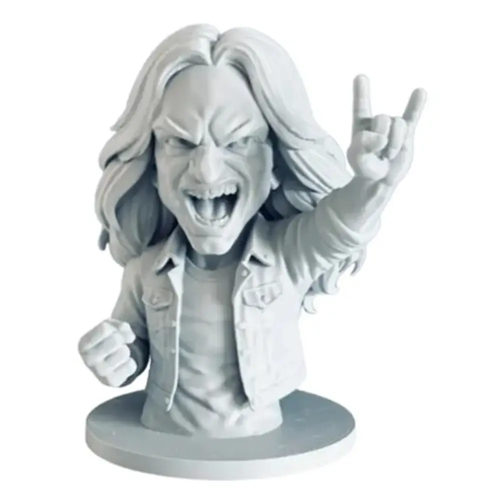 Escultura Decorativa Prints Patro- Busto De Cliff Burton 1
