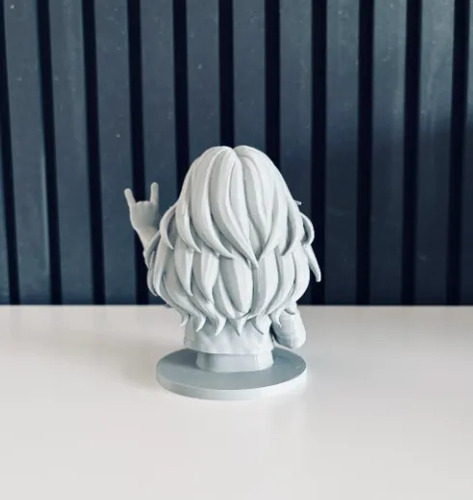 Escultura Decorativa Prints Patro- Busto De Cliff Burton - Foto 4