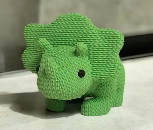 Figura Decorativa- Triceratops Tejido - Foto 4