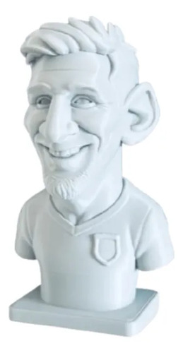 Escultura Decorativa Prints Patro- Busto De Lionel Messi