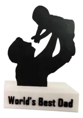 Figura Decorativa Prints Patro- Trofeo Al Mejor Papá