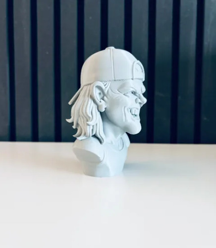 Escultura Decorativa Prints Patro- Busto Lars Ulrich - Foto 5
