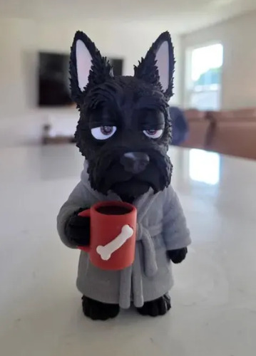 Figura Decorativa Prints Patro- Terrier Madrugador - Foto 2