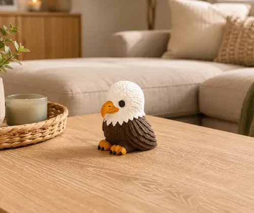 Figura Decorativa Prints Patro- Águila De Punto - Foto 3