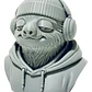 Escultura Decorativa Prints Patro- Busto De Perezoso - Miniatura 1