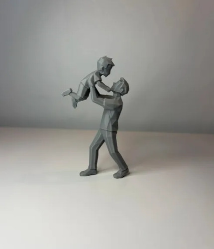 Escultura Decorativa Prints Patro- Papá E Hijo - Foto 2