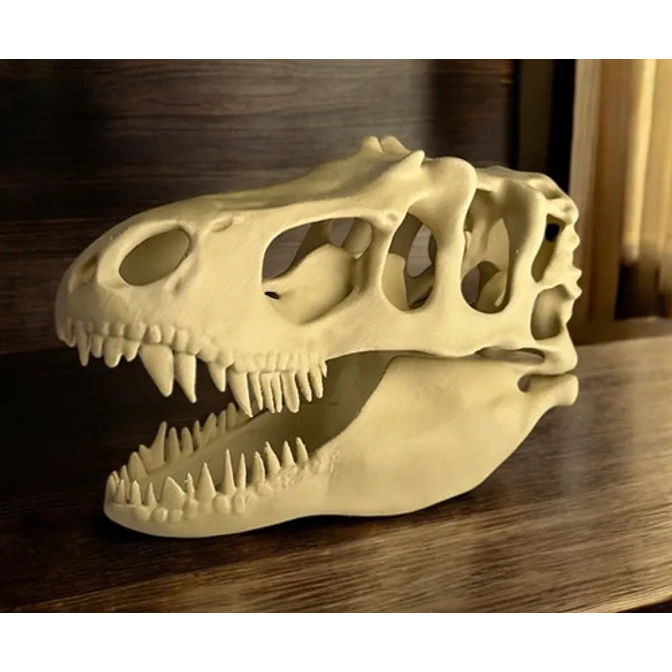 Escultura Decorativa- Cabeza De T-rex 3