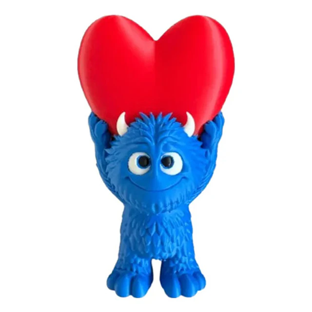 Figura Decorativa Prints Patro- Monstruo Del Amor
