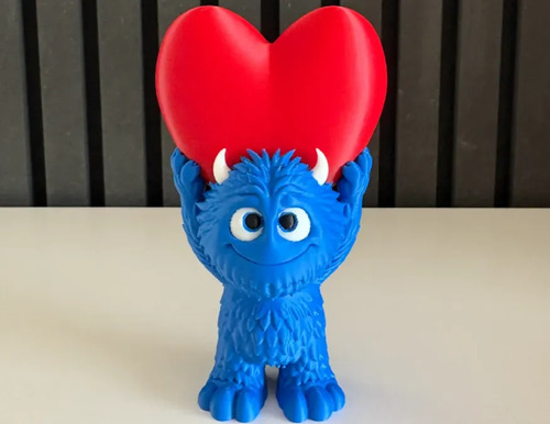 Figura Decorativa Prints Patro- Monstruo Del Amor - Foto 2