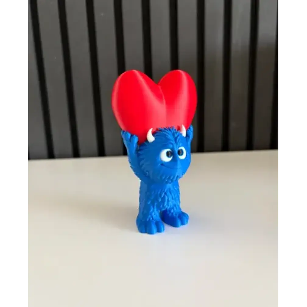 Figura Decorativa Prints Patro- Monstruo Del Amor 5