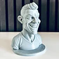 Escultura Decorativa Prints Patro- Busto Cristiano Ronaldo - Miniatura 2