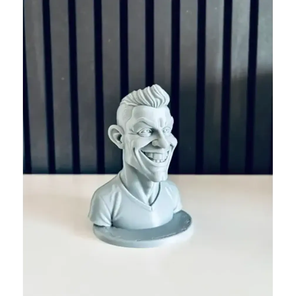 Escultura Decorativa Prints Patro- Busto Cristiano Ronaldo 4