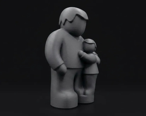 Escultura Decorativa Prints Patro- Abrazo De Padre - Foto 2