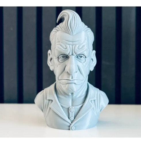 Escultura Decorativa Prints Patro- Busto Till Lindemann - Foto 2