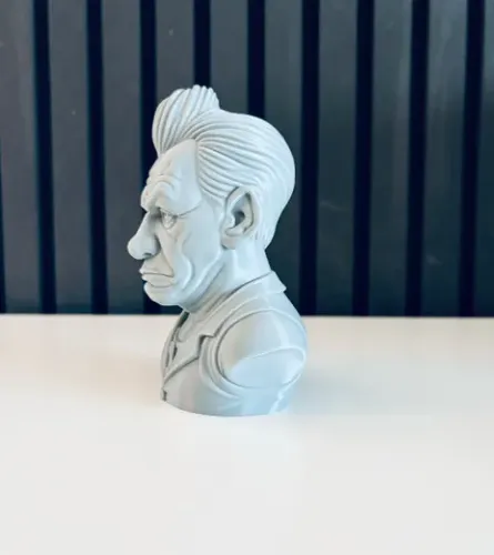 Escultura Decorativa Prints Patro- Busto Till Lindemann - Foto 5