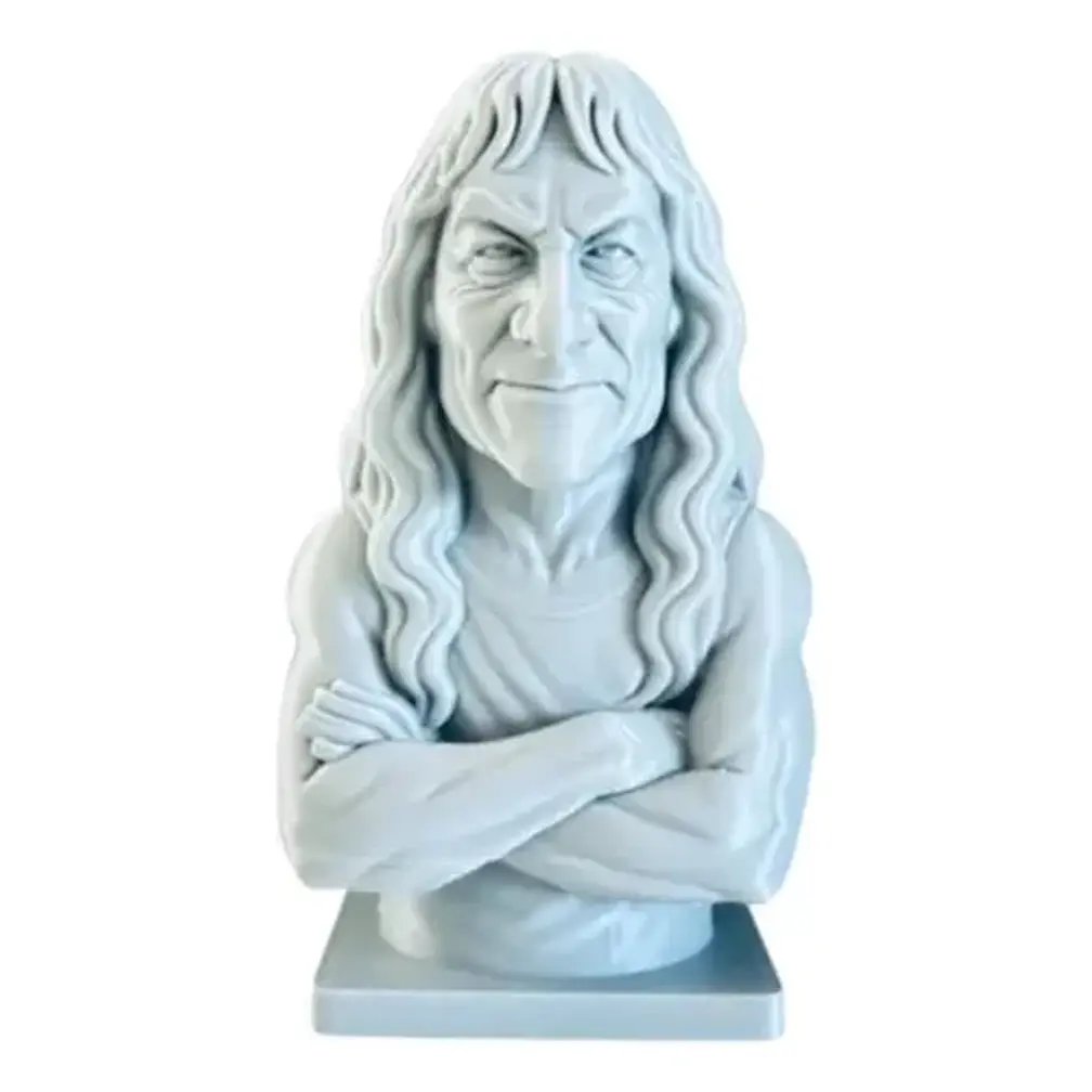 Escultura Decorativa Prints Patro- Busto Steve Harris V1 1