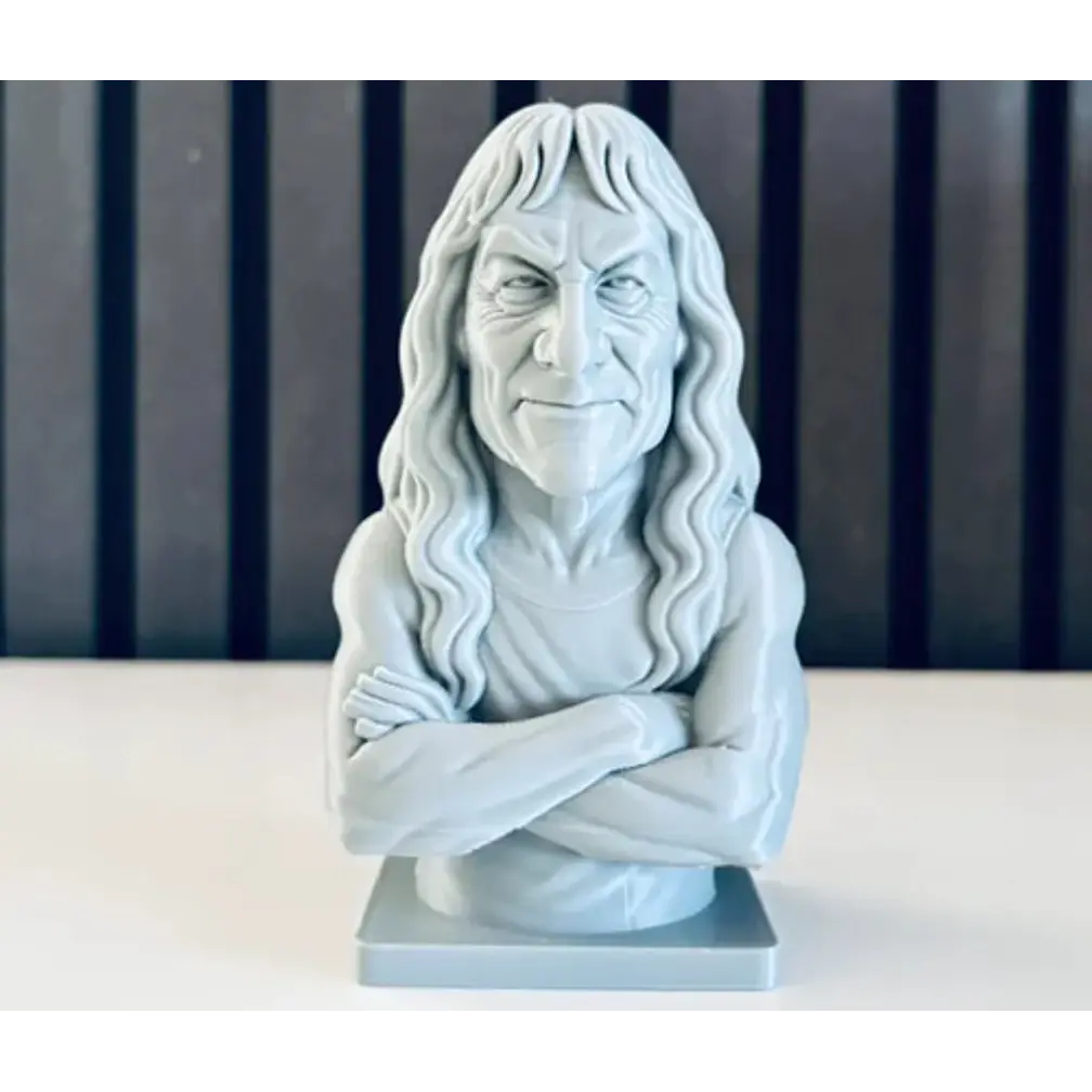 Escultura Decorativa Prints Patro- Busto Steve Harris V1 2