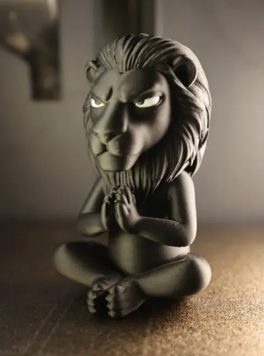 Figura Decorativa Prints Patro- León Zen - Foto 6