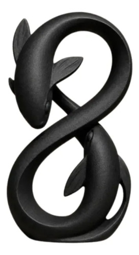 Escultura Decorativa Prints Patro- Koi Infinito
