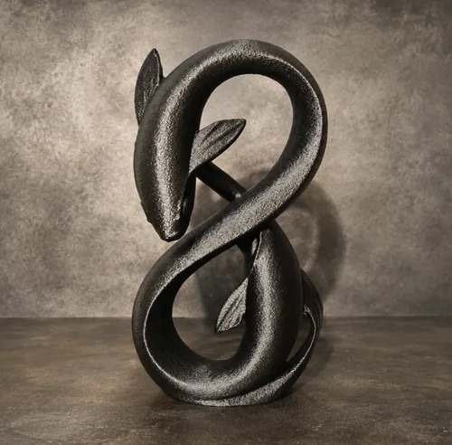 Escultura Decorativa Prints Patro- Koi Infinito - Foto 5