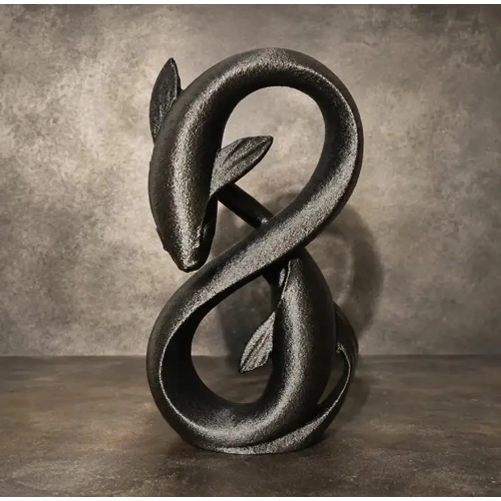 Escultura Decorativa Prints Patro- Koi Infinito 5