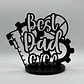 Escultura Decorativa Prints Patro- El Mejor Papá V1 - Miniatura 2