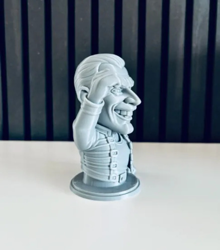 Escultura Decorativa Prints Patro- Busto Freddie Mercury - Foto 4