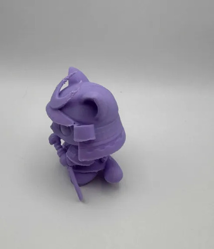 Figura Decorativa Prints Patro- Gatito Samurái - Foto 2